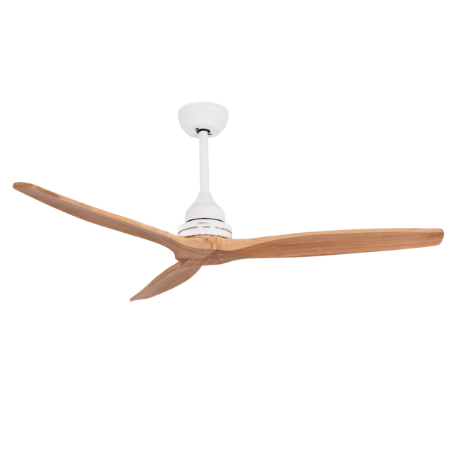 Cecotec EnergySilence Aero 590 Ventilador de techo de 65W y 52” con mando a distancia temporizador modo winter-summer 3 velocidades y 3 aspas. Ventilador de techo