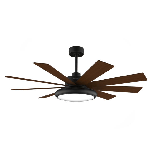 Cecotec EnergySilence Aero 7000 Light Pro Ventilador De Techo De 35 W Y 70” Con Luz LED 36W Control Remoto 6 Velocidades 9 Aspas Modo Winter-summer.  Ventilador De Techo