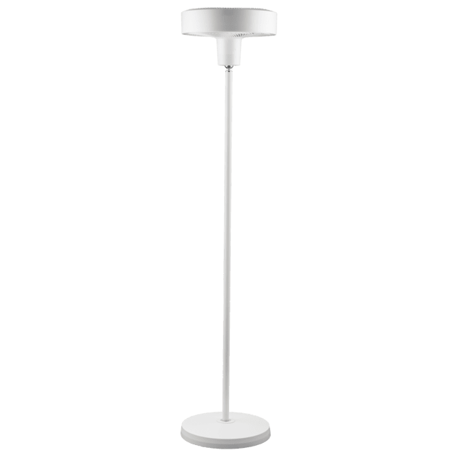 Cecotec EnergySIlence FanLamp Ventilador De Pie Con Aro De Luz LED Con Motor DC Y Con Salida De Aire Reversible Potencia De 36 W Control Táctil Y Mando A Distancia Tres Alturas Seleccionables. Ventilador De Pie