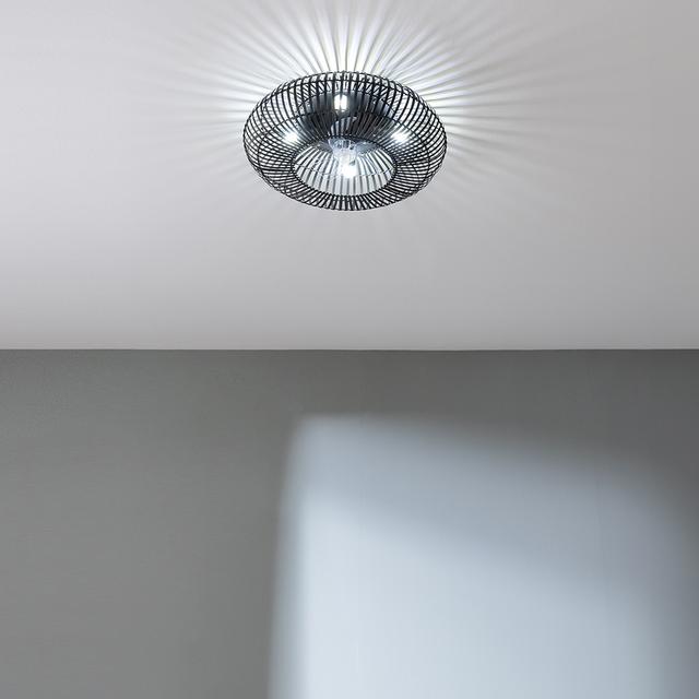 Cecotec EnergySilence LampAero 600 Natural DarkWood Ventilador De Techo De Diseño Con Motor DC Con Una Potencia De 20W Y Lámpara Integrada Con 5 Aspas De 11 Pulgadas Control Remoto 3 Velocidades 3 Tonalidades De Luz Disponible