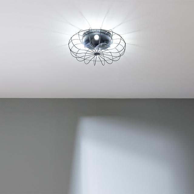 Cecotec EnergySilence LampAero 650 Iron Design Ventilador De Techo De Diseño Con Motor DC Con Una Potencia De 20W Y Lámpara Integrada Con 5 Aspas De 11 Pulgadas Control Remoto 3 Velocidades 3 Tonalidades De Luz Disponibles Tem