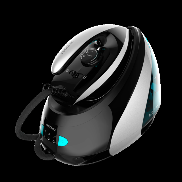 Cecotec Fast&Furious 8050 X-Treme. Centro De Planchado De 3000 W 10 Bares De Presión Suela Ultradeslizante Revestimiento De óxido De Titanio Golpe De Vapor De 625 G/min 155 G/min De Vapor Continuo Centro De Planchado