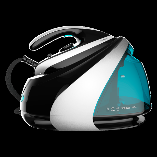 Cecotec Fast&Furious 8050 X-Treme. Centro de Planchado de 3000 W 10 Bares de Presión Suela Ultradeslizante Revestimiento de óxido de Titanio Golpe de vapor de 625 g/min 155 g/min de vapor continuo Centro de planchado