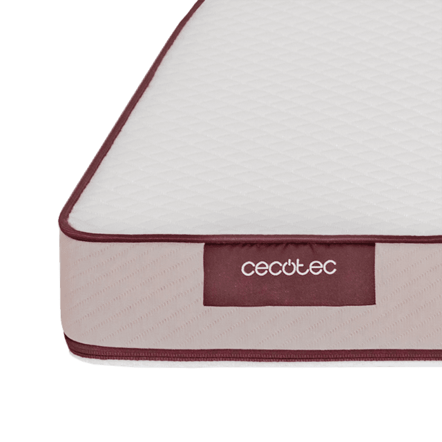 Cecotec Flow BabyPure Colchón Para Cuna De Bebé De 10 Cm De Altura Espuma De 25 Kg/m3 Funda Extraíble Con Cremallera Lavable Y Certificación Oeko-Tex®. Fabricado En España. Colchón Para Cuna De Bebé