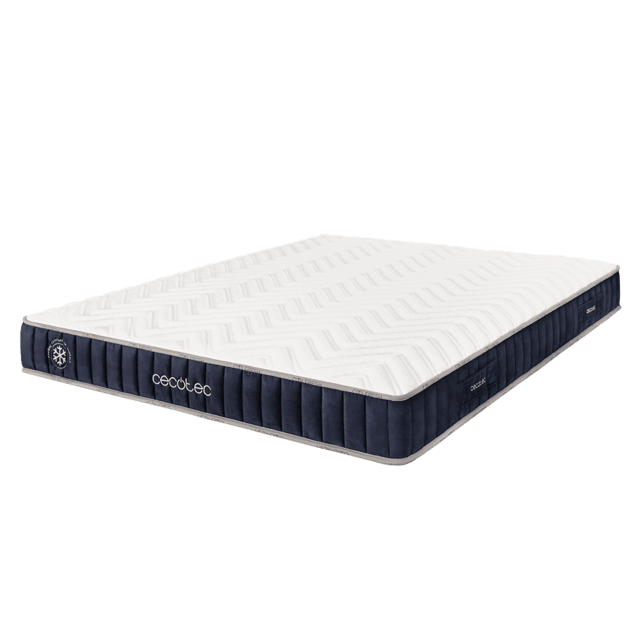 Cecotec Flow CecoFresh 2100 CoolConfort 135 x 200 cm Colchón con núcleo de espuma y tecnología innovadora CoolConfort para una sensación ultra refrescante durante el descanso. Altura 21 cm. Colchón