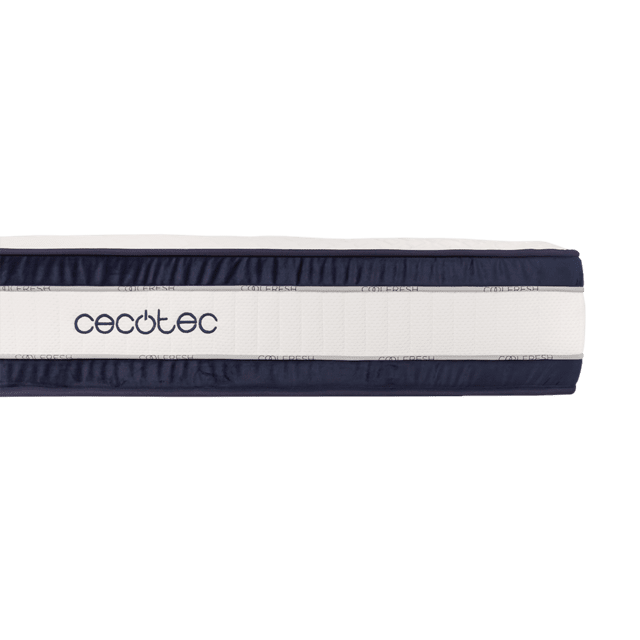 Cecotec Flow CecoFresh 2900 CoolConfort Hybrid 140 X 190 Cm Colchón Con Núcleo De Muelles Ensacados Y Tecnología Innovadora CoolConfort Para Una Sensación Ultra Refrescante Durante El Descanso. Altura 29 Cm. Colchón
