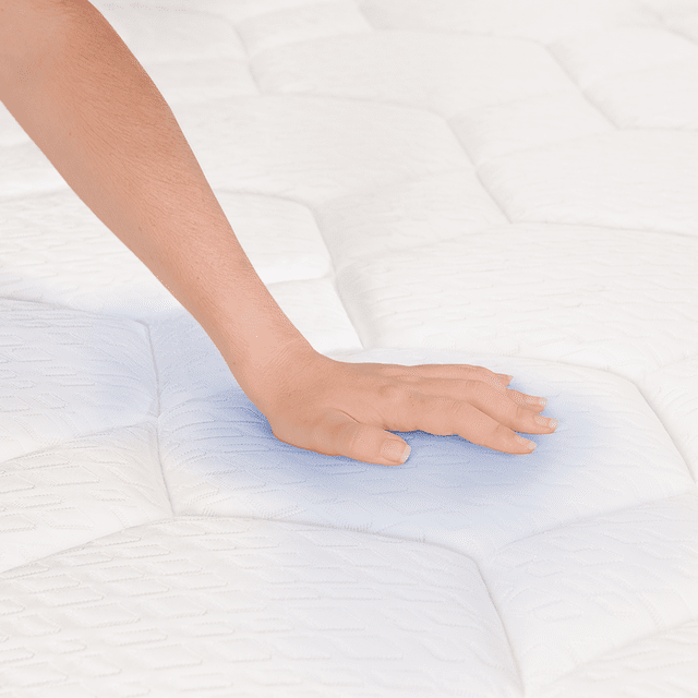 Cecotec Flow CecoFresh 2900 CoolConfort Hybrid 140 X 190 Cm Colchón Con Núcleo De Muelles Ensacados Y Tecnología Innovadora CoolConfort Para Una Sensación Ultra Refrescante Durante El Descanso. Altura 29 Cm. Colchón