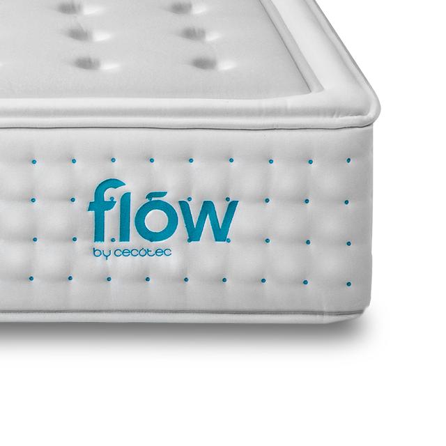Cecotec Flow HybridLuxe Fresh 6800 150x200 Colchón Híbrido De 14 Capas Con Altura De 31 Cm Núcleo De Muelles Ensacados Y Tecnologías SpringPlus Fresh & SilkySoft+. Colchón Híbrido De 14 Capas Con Altura De 31 Cm Núcleo De