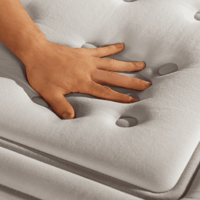 Cecotec Flow HybridLuxe Fresh 6800 150x200 Colchón Híbrido De 14 Capas Con Altura De 31 Cm Núcleo De Muelles Ensacados Y Tecnologías SpringPlus Fresh & SilkySoft+. Colchón Híbrido De 14 Capas Con Altura De 31 Cm Núcleo De