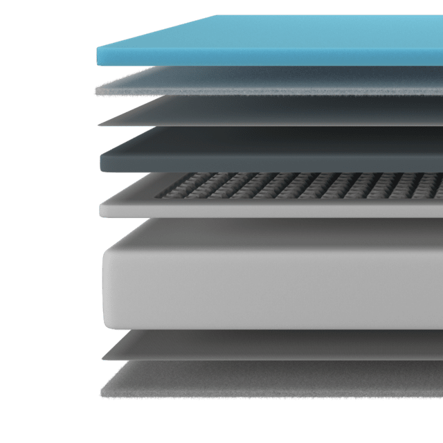 Cecotec Flow HybridSpring Fresh 6000 160x200 Colchón Híbrido De 11 Capas Con Altura De 30 Cm Núcleo De Espuma HR Y Tecnologías MovingSpring Fresh & SilkySoft+ Colchón Híbrido De 11 Capas Con Altura De 30 Cm Núcleo De Espu