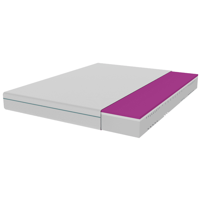 Cecotec Flow One + 200x200 Colchón Viscoelástico Y EnfundableColchón Viscoelástico Y Enfundable De 18 Cm De Altura Que Combina 3 Capas Para Una Firmeza Media-alta