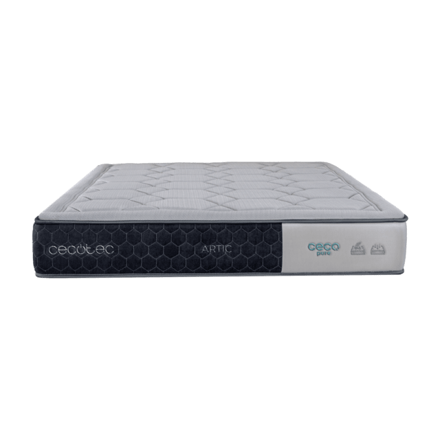 Cecotec Flow Select Arctic 90x190 Colchón Multicapa De Espumación Técnica Perfilada D30 Y Espuma Viscoelástica ReviFresh 40 Colchón