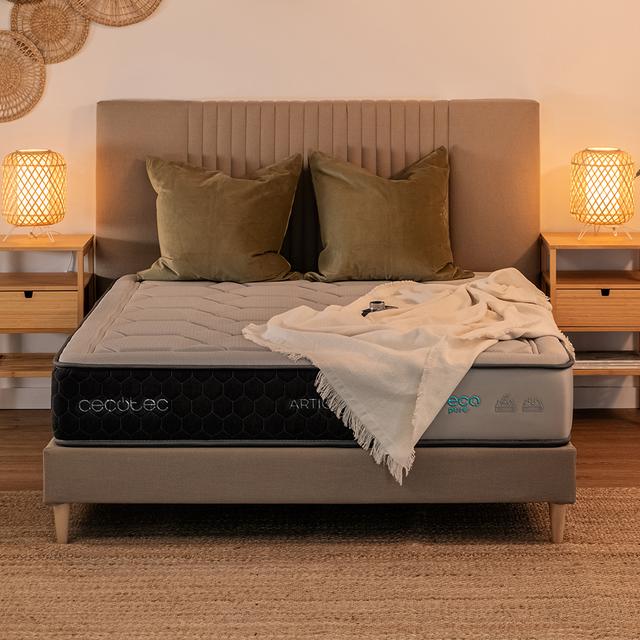 Cecotec Flow Select Arctic 90x190 Colchón Multicapa De Espumación Técnica Perfilada D30 Y Espuma Viscoelástica ReviFresh 40 Colchón