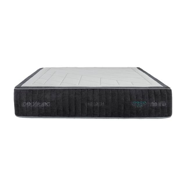Cecotec Flow Select Breath 90x190 Colchón Híbrido Multicapa De Núcleo De Muelles Ensacados AdaptCore 7 Zonas Y Viscoelástica RetiHex Colchón