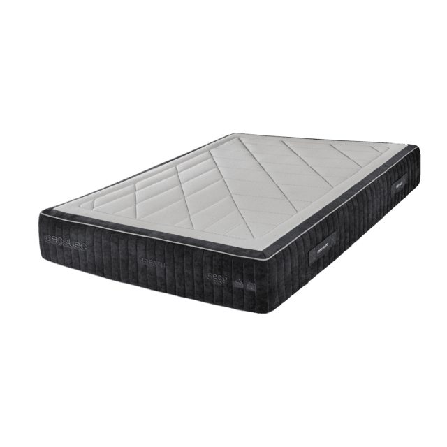 Cecotec Flow Select Breath 90x190 Colchón Híbrido Multicapa De Núcleo De Muelles Ensacados AdaptCore 7 Zonas Y Viscoelástica RetiHex Colchón