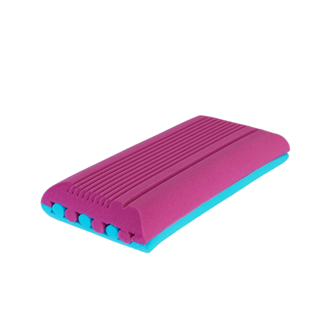 Cecotec Flow Select DualSense 90 Cm Almohada De Núcleo Perfilado 50% Viscoelástico ViscoCalm50 Y 50% Echoflex40 Con Aceite De Flor De Azahar Almohada