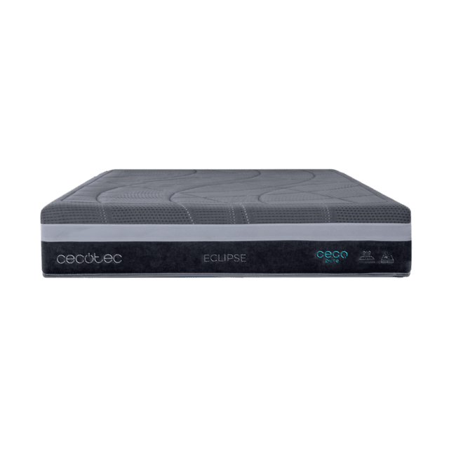 Cecotec Flow Select Eclipse 90x190 Colchón Multicapa De Espumación Técnica Perfilada D30 Y Espuma Viscoelástica ViscoVel45 Y EchoFlex 40 Colchón