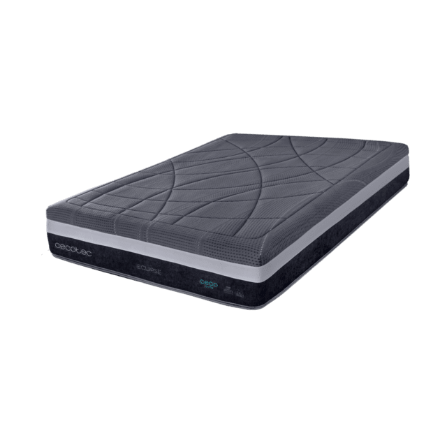 Cecotec Flow Select Eclipse 90x190 Colchón multicapa de espumación técnica perfilada D30 y espuma viscoelástica ViscoVel45 y EchoFlex 40 Colchón