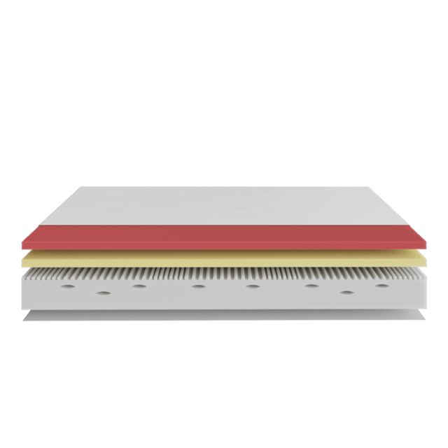 Cecotec Flow Select Ethereal 90x190 Colchón Multicapa De Espumación Técnica Perfilada D30 Y Espuma Viscoelástica ViscoVel45 Y EchoFlex 40 Colchón