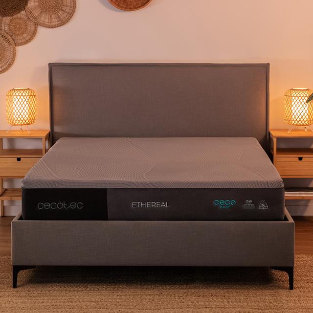 Cecotec Flow Select Ethereal 90x190 Colchón Multicapa De Espumación Técnica Perfilada D30 Y Espuma Viscoelástica ViscoVel45 Y EchoFlex 40 Colchón
