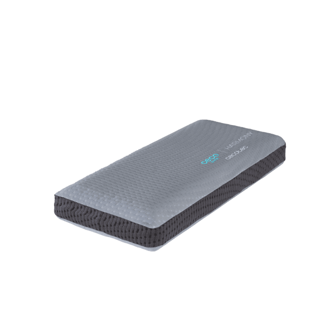 Cecotec Flow Select Harmony 90 Cm Almohada De Núcleo Perfilado 80% Viscoelástico ViscoCalm50 Y 20% Echoflex40 Con Aceite De Flor De Azahar Almohada 