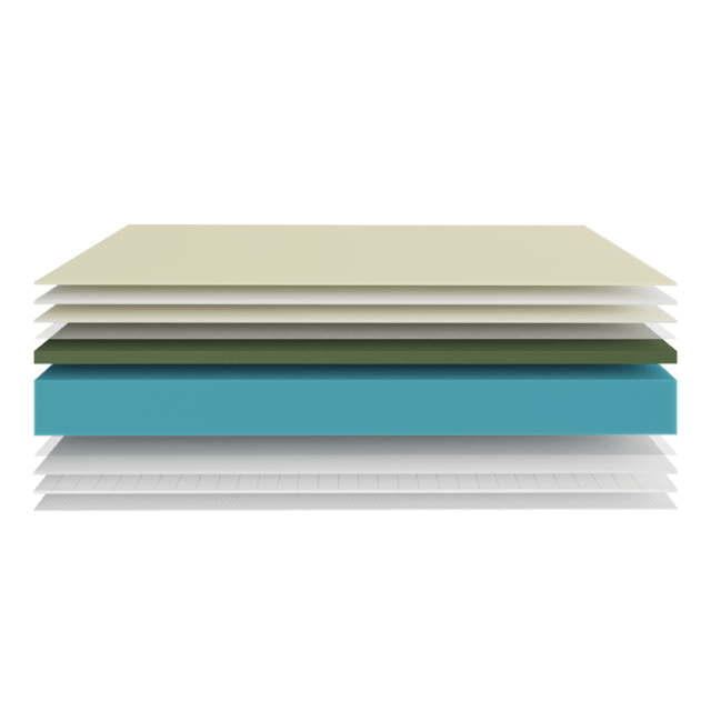 Cecotec Flow Select Oasis 90x190 Colchón Multicapa De Espumación Exclusiva D30 Y CustomFoam Soft40 Y Espuma Viscoelástica Memoryluxe Comfort 40 Colchón