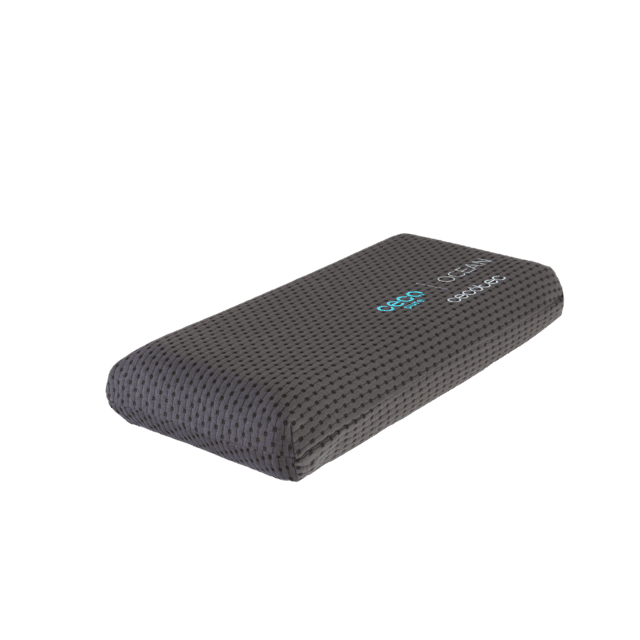 Cecotec Flow Select Ocean 90 cm Almohada de núcleo perfilado Viscoelástico ViscoCalm50 con aceite de flor de azahar Almohada