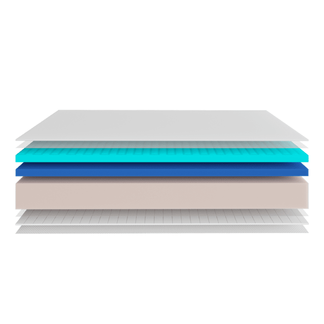 Cecotec Flow Select Origins 90x190 Colchón Multicapa De Espumación Técnica 60 H-Dense Foam Y Viscoelástica ViscoCalm 50 Colchón