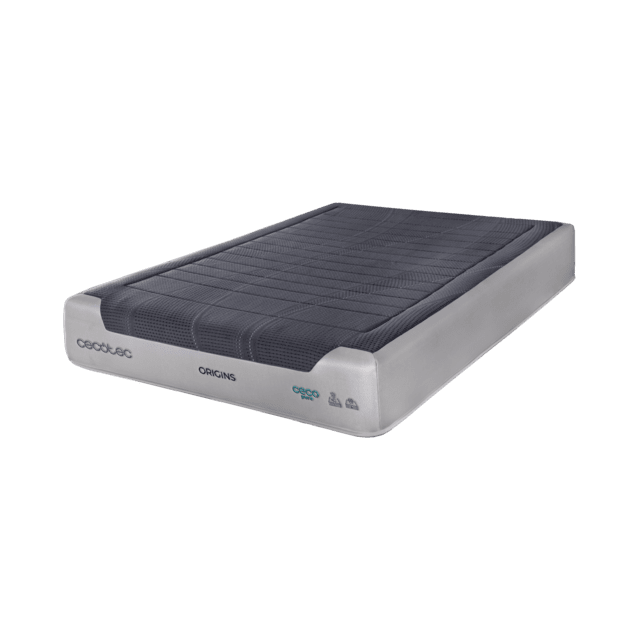 Cecotec Flow Select Origins 90x190 Colchón multicapa de espumación técnica 60 H-Dense Foam y viscoelástica ViscoCalm 50 Colchón