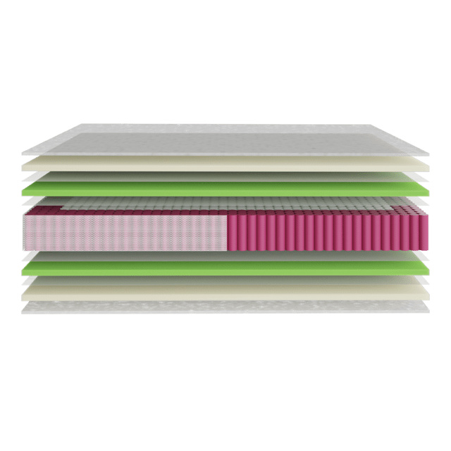 Cecotec Flow Select Touch 90x190 Colchón Híbrido Multicapa De Núcleo De Muelles Ensacados AdaptCore Slim Y Espuma Soft 40 Colchón Manual De Uso Libro De Garantía