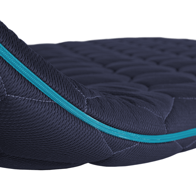 Cecotec Flow TopDeluxe Topper De Viscoelástica 100% Con Acolchado De 7 Cm De Altura Cuatro Correas Elásticas Antideslizantes Para Una Mejor Sujeción Y Funda Exterior Desenfundable Con Cremallera. Topper