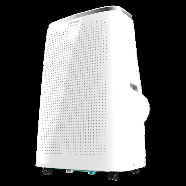Cecotec Force Clima 12750 Cold&Warm Connected. Aire Acondicionado De 12000 BTU Bomba De Calor Control Por WiFi Mando A Distancia 3 Velocidades 5 Modos Pantalla LED 1340 W