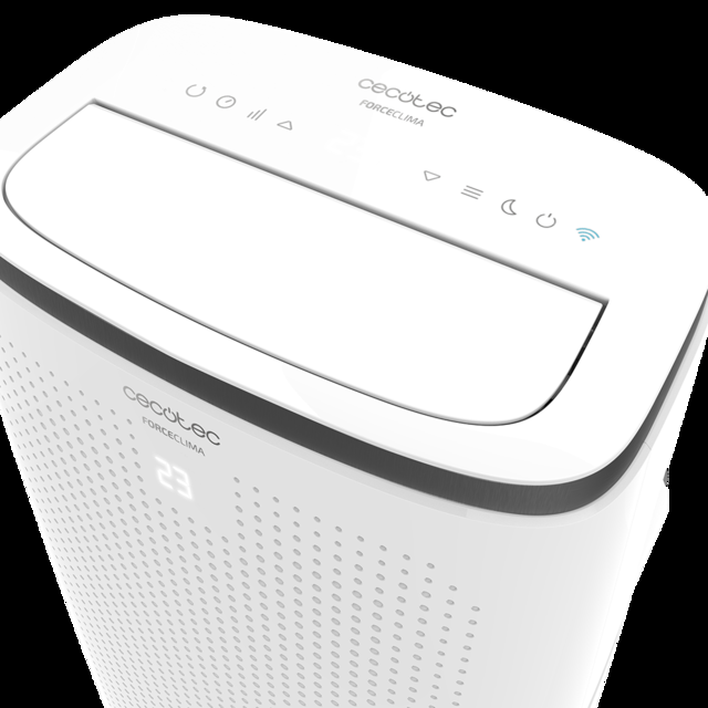 Cecotec Force Clima 14750 Cold&Warm Connected. Aire Acondicionado Portátil 14000 BTU Bomba De Calor Control WiFi Mando A Distancia 3 Velocidades 5 Modos Pantalla LED Temporizador<h2 Class="d-flex Justify-content-center Justify-
