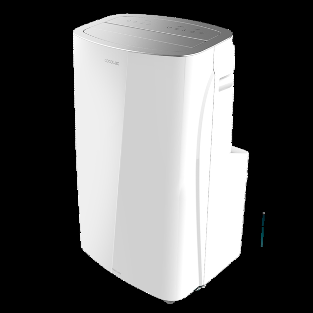 Cecotec ForceClima 12300 Connected Heating. Aire Acondicionado Portátil De 1350 W 12000 BTU Bomba De Calor Mando A Distancia Control Por WiFi 5 Modos 3 Velocidades Pantalla LED Cobertura 25 M2 Aire Acondicionado Portátil