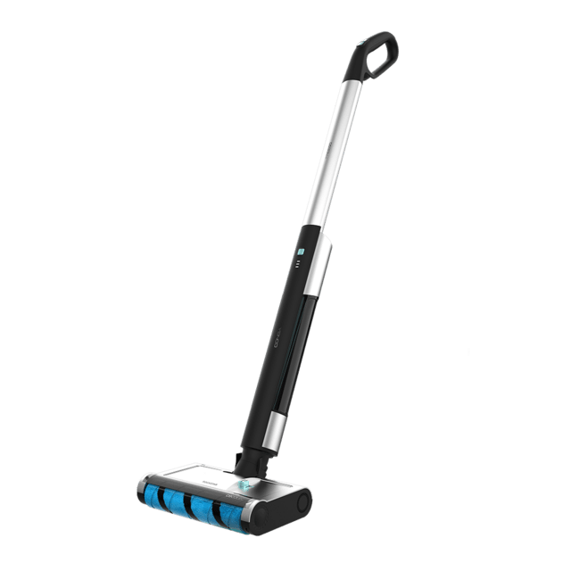 Cecotec FreeGo Wash Fregona Eléctrica De 40W. Con Hasta 40 Minutos De Autonomía. Rodillo Absorbente Wet Jalisco. Depósito De Agua Limpia De 420 Ml Y Depósito De Agua Sucia De 150 Ml. Pulverizador Automático Sobre El Rodillo