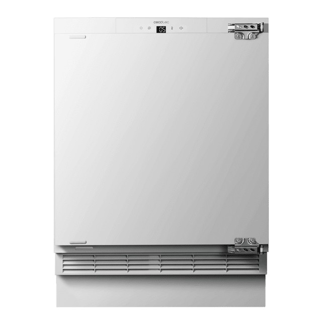 Cecotec Frigorifico Bolero CoolMarket TT BI 138 White E Mini frigorífico integrable de 138 litros de capacidad clase E display touch y Fast Cooling. Mini frigorífico integrable