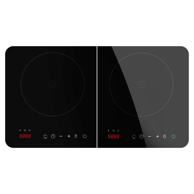 Cecotec Full Magma Double Placa De Inducción Digital Con Vidrio De Seguridad Control Táctil Y Programable Placa De Inducción