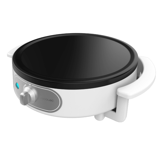 Cecotec Fun Creepy Crepera Eléctrica De 1200 W Con Revestimiento Antiadherente Y Potencia Regulable. Crepera Eléctrica 