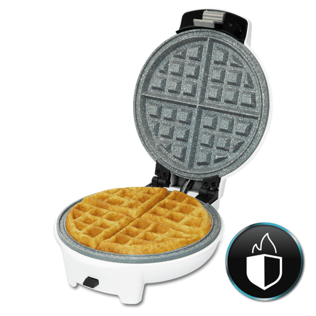 Cecotec Fun Gofrestone 3In1 Gofrera Eléctrica 3 en 1 Fun Gofrestone 3in1. 700 W Placas Intercambiables con Recubrimiento ecológico Diseño circular Indicador Luminoso Protección sobrecalentamiento Gofrera / Máquina de gofre