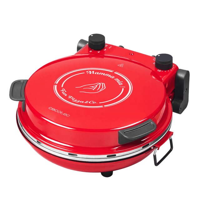 Cecotec Fun Pizza&Co Mamma Mia Horno eléctrico de 1200 W. Pizza Maker