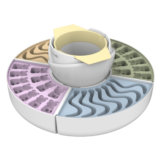 Cecotec Fun&Sugar Gummy Máquina Para Hacer Golosinas Y Fondue De Chocolate 2 En 1. Máquina Para Hacer Golosinas