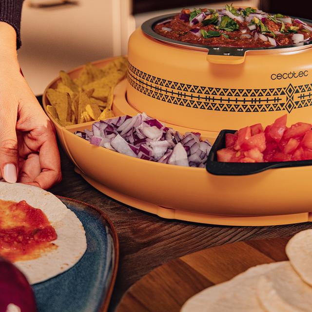 Cecotec Fun Taco Andale Máquina Para Calentar Los Ingredientes Necesarios Para Hacer Tacos. Máquina Para Hacer Tacos
