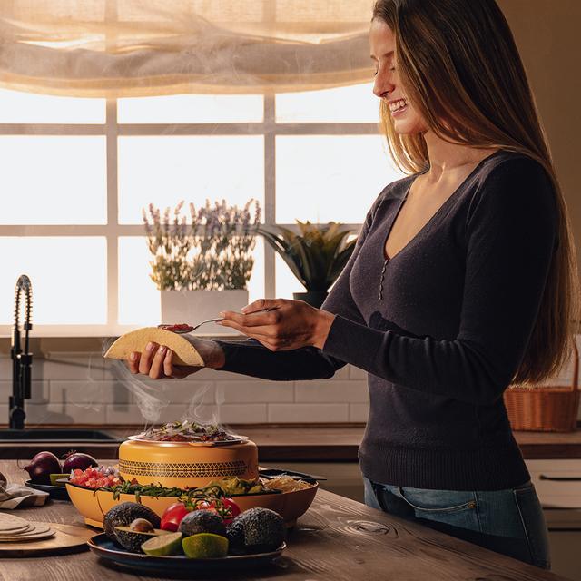 Cecotec Fun Taco Andale Máquina Para Calentar Los Ingredientes Necesarios Para Hacer Tacos. Máquina Para Hacer Tacos