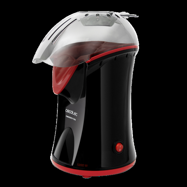 Cecotec Fun&Taste P´Corn. Palomitero Eléctrico Con 1200 W Convección Palomitas Listas En 2 Minutos Incluye Cuchara Dosificadora Fácil Limpieza Protección Contra Sobrecalentamiento Palomitero / Máquina De Palomitas  