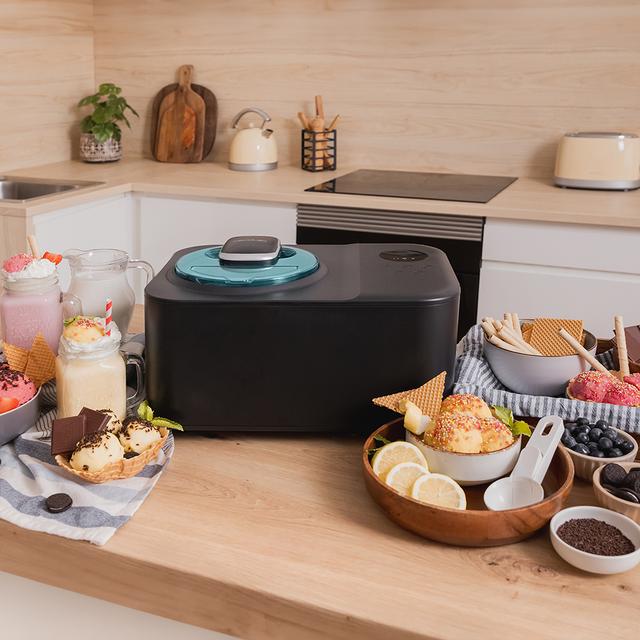 Cecotec Gelacy 1200 Touch Máquina De Hacer Helados Con Compresor De 1.2 Litros De Capacidad Y Control Táctil. Máquina De Hacer Helados / Heladera
