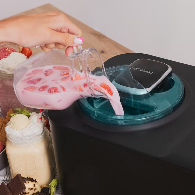 Cecotec Gelacy 1200 Touch Máquina De Hacer Helados Con Compresor De 1.2 Litros De Capacidad Y Control Táctil. Máquina De Hacer Helados / Heladera