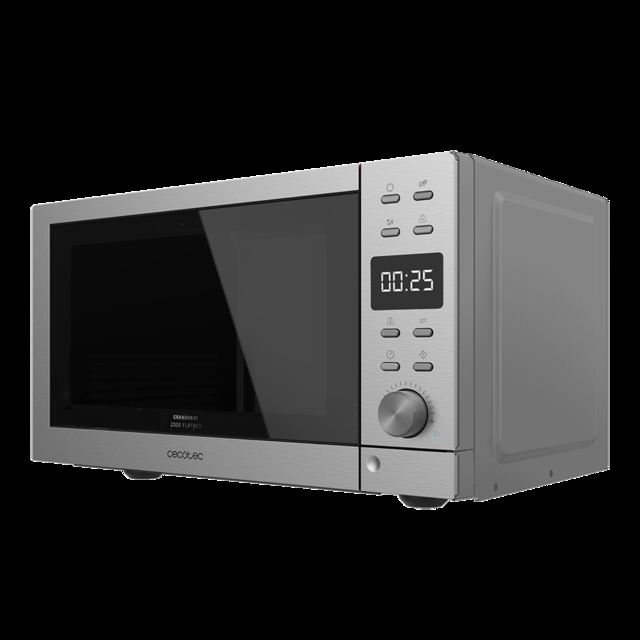 Cecotec GrandHeat 2000 Flatbed Steel - Microondas sin plato (700 W Capacidad 20 Litros 8 Funciones preconfiguradas Quick Start)<h2 class="d-flex justify-content-center justify-content-lg-start mb-0" style="box-sizing: border-box