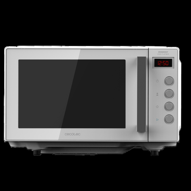 Cecotec GrandHeat 2000 Flatbed White. Microondas Sin Plato Con Capacidad 20 Litros Potencia 700 W Temporizador Hasta 60 Min Revestimiento Interior Cerámico Fácil Limpieza Microondas Sin Plato 20L