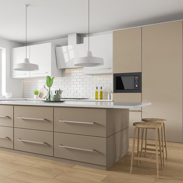 Cecotec GrandHeat 2350 Built-In Black. Microondas Encastrable Digital De 900W Integrable 23 Litros Grill 9 Funciones Preconfiguradas Quick Start Temporizador Microondas Encastrable 23 Litros