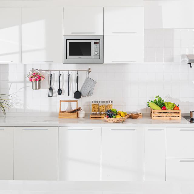 Cecotec GrandHeat 2500 Built-In Steel. Microondas Encastrable Digital De 900W Integrable 25 Litros Grill 10 Funciones Preconfiguradas Multicooking Quick Start Microondas Encastrable 25 Litros